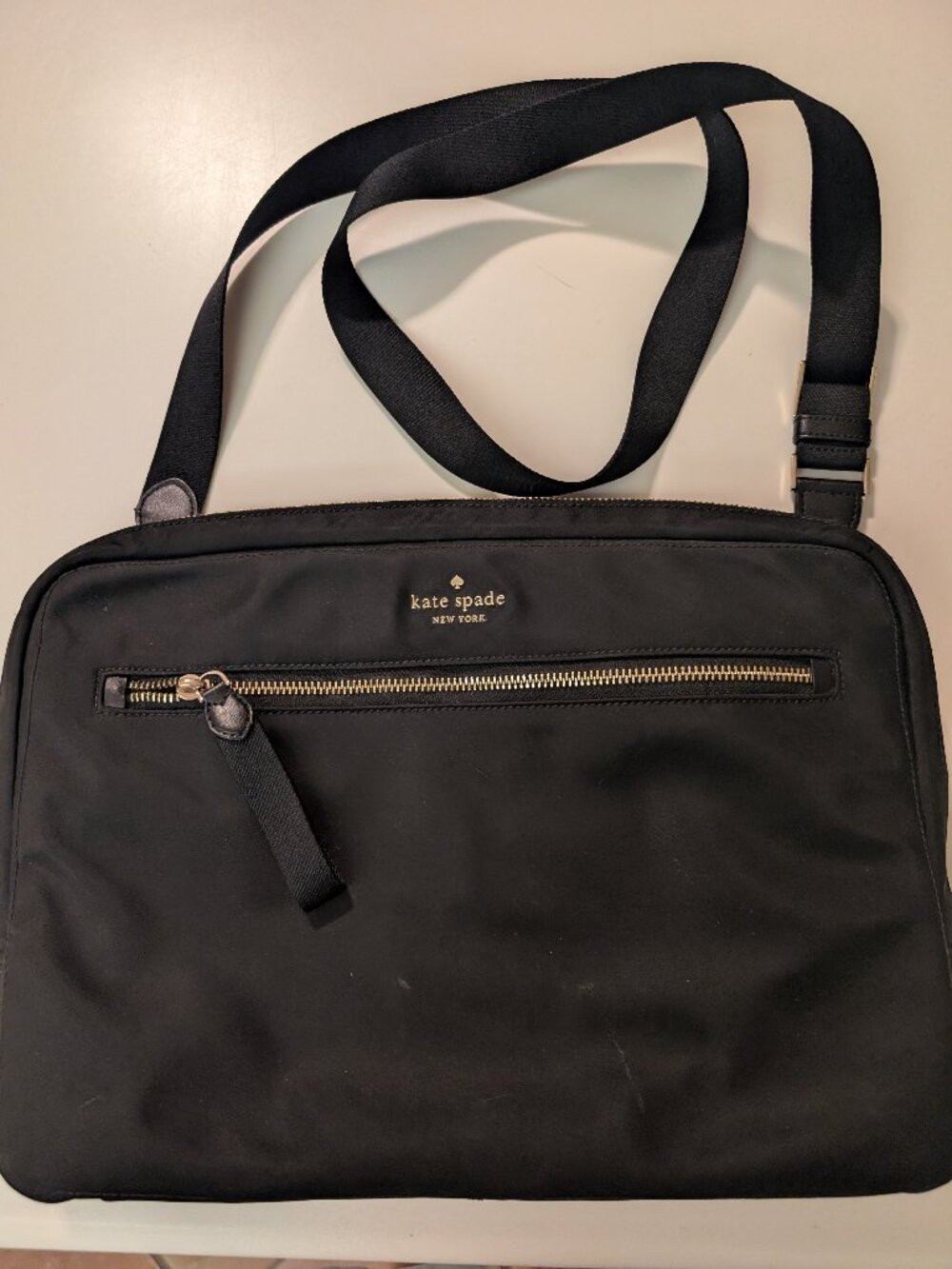 KATE SPADE Chelsea The Little Belt Laptop Sleeve With Strap Black